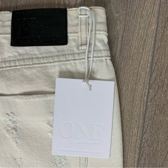 One Teaspoon Xanthe Awesome Baggies Jeans Boyfriend Distressed Light wash 24 - Picture 15 of 16